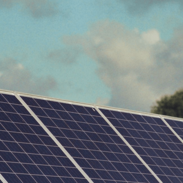 summer or fall solar installation